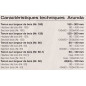 Gabarit de fraisage Arunda 160B Midi - Serie B à butées fixes 90°