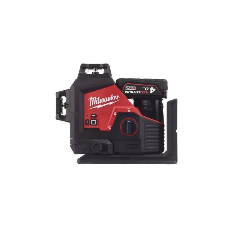 M12 3PL-401C - Laser vert 3 lignes 360°, 12V, 4Ah