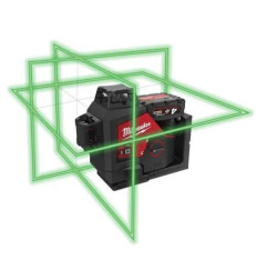 M12 3PL-401C - Laser vert 3 lignes 360°, 12V, 4Ah