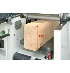 Dégauchisseuse raboteuse ROBLAND NXSD 310 - Fabrication Belge
