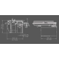Combiné ROBLAND HX260 5 opérations - Fabrication Belge Combiné ROBLAND HX260 5 opérations - Fabrication Belge