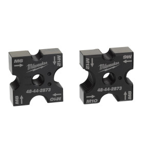 Vente de Matrices de coupe tige filetée M6-M12 Milwaukee, numéro 72017 / mlwk_4932471372 à 90,41 €HT soit 108,49 €TTC. 