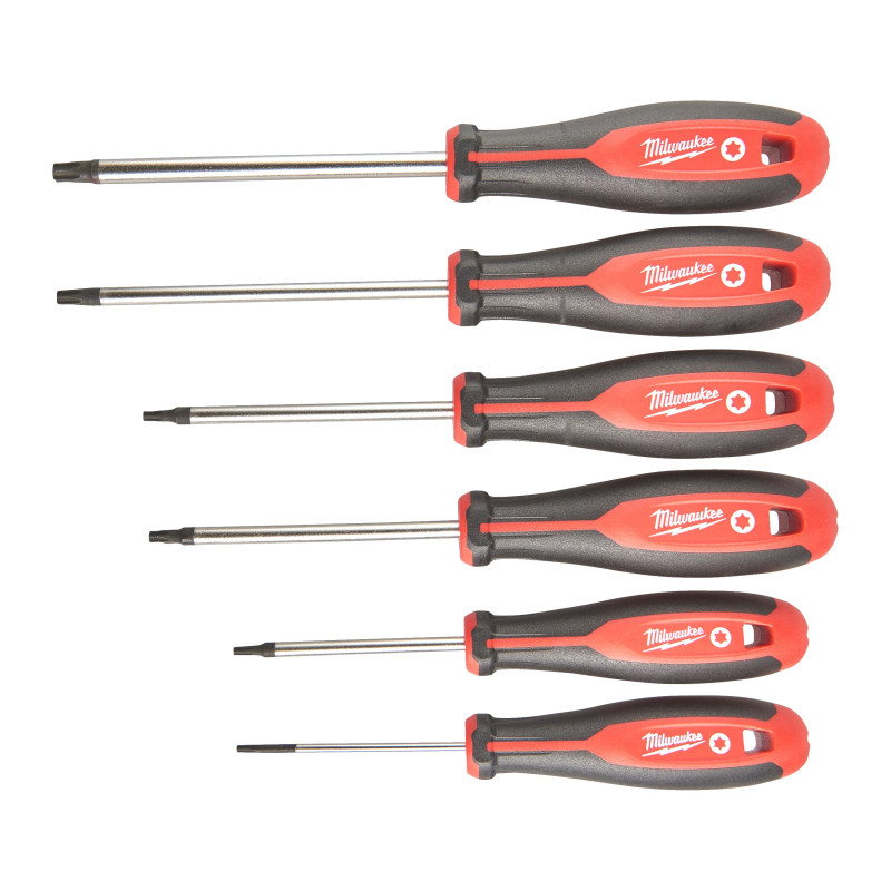 SET DE 6 TOURNEVIS TRILOBE TORX