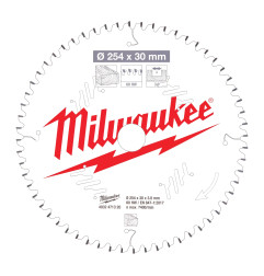 Vente de LAME ONGLET BOIS 254X30X3X60 ALTAILLANTS NEG Milwaukee, numéro 72153 / mlwk_4932471320 à 76,66 €HT soit 91,99 €TTC. 