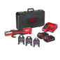 M18 BLHPT202C M-SET - Sertisseuse brushless 18V, 2Ah, 3 mâchoires profil M M18 BLHPT202C M-SET - Sertisseuse brushless 18V, 2Ah, 3 mâchoires profil M