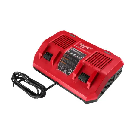 M18 DFC - Chargeur Rapide Double 18V. Livré en carton