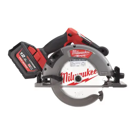 M18 FCSG66-121C - Scie Circulaire FUEL 18V, 12Ah. Livré en coffret avec 1 batterie 12Ah et chargeur rapide M1218FC
