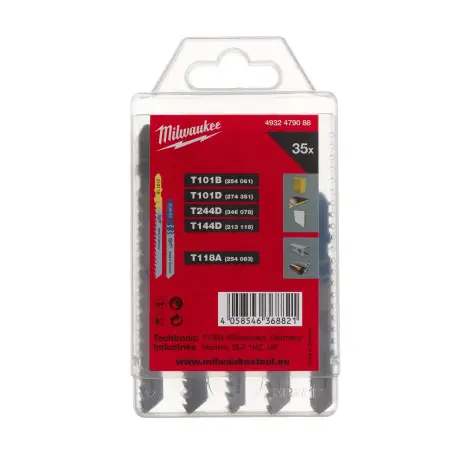 SET DE 35 LAMES DE SCIES SAUTEUSES