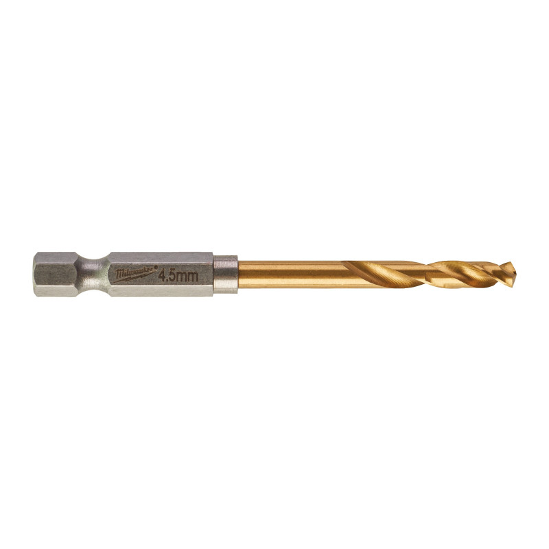FORET MÉTAUX HSSG SHOCKWAVE™ 4,5MM (X10) FORET MÉTAUX HSSG SHOCKWAVE™ 4,5MM (X10)