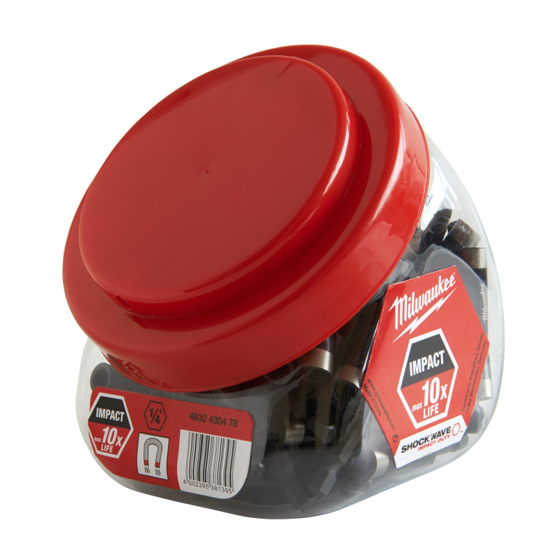 PORTE EMBOUTS MAGNÉTIQUES SHOCKWAVE™ SOUS BOITE 100 PCS