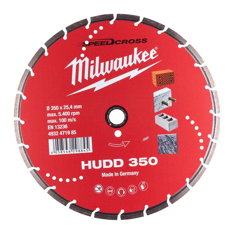 DISQUE DIAMANT PREMIUM HUDD 350 MM (X1) DISQUE DIAMANT PREMIUM HUDD 350 MM (X1)