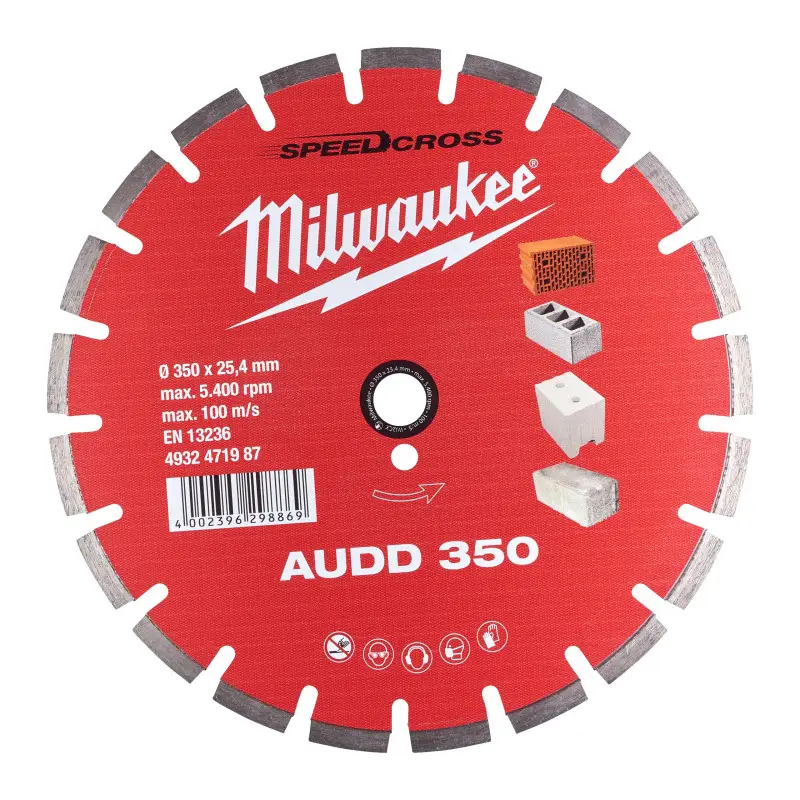 DISQUE DIAMANT AUDD 350 MM (X1) DISQUE DIAMANT AUDD 350 MM (X1)