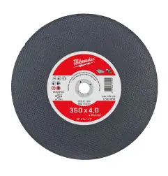 DISQUE A TRONÇONNER DUCTILE 350X4 MM 1PC