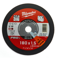 DISQUE A TRONCONNER PRO+ 180MM EPAISSEUR 1,5 MM PRO+ -1PC