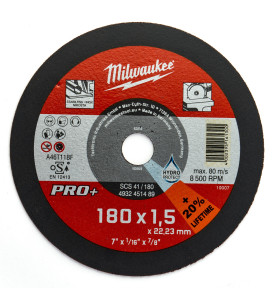 DISQUE A TRONCONNER PRO+ 180MM EPAISSEUR 1,5 MM PRO+ -1PC