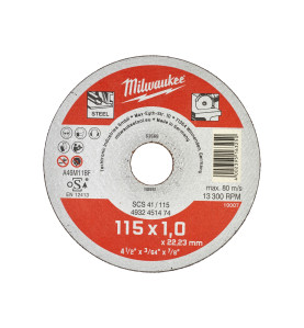 DISQUE A TRONCONNER PRO+ 115MM EPAISSEUR 1 MM CONTRACTOR - 1PC