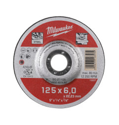 DISQUE A MEULER 125MM EPAISSEUR 6 MM CONTRACTOR - 1PC