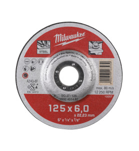 DISQUE A MEULER 125MM EPAISSEUR 6 MM CONTRACTOR - 1PC