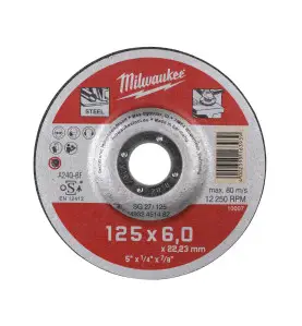 DISQUE A MEULER 125MM EPAISSEUR 6 MM CONTRACTOR - 1PC