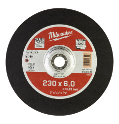 DISQUE A MEULER 230MM EPAISSEUR 6 MM CONTRACTOR - 1PC