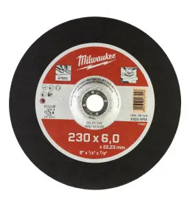 DISQUE A MEULER 230MM EPAISSEUR 6 MM CONTRACTOR - 1PC