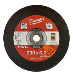 DISQUE A MEULER  230 EPAISSEUR 6 MM PRO+ -1PC