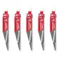 LAME SCIE SABRE TCT WRECKER 150/6T (X5) LAME SCIE SABRE TCT WRECKER 150/6T (X5)