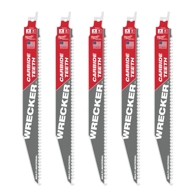 LAME SCIE SABRE TCT WRECKER 230/6T (X5) LAME SCIE SABRE TCT WRECKER 230/6T (X5)