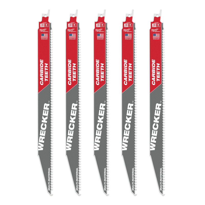 LAME SCIE SABRE TCT WRECKER 300/6T (X5) LAME SCIE SABRE TCT WRECKER 300/6T (X5)