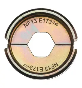 NF13 E173-2x9 - Matrice de sertissage
