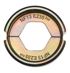 NF13 E235-2x9 - Matrice de sertissage