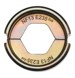 NF13 E235-2x9 - Matrice de sertissage