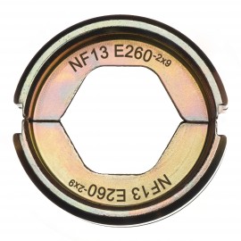 NF13 E260-2x9 - Matrice de sertissage