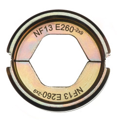 NF13 E260-2x9 - Matrice de sertissage