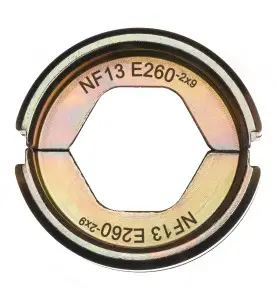 NF13 E260-2x9 - Matrice de sertissage