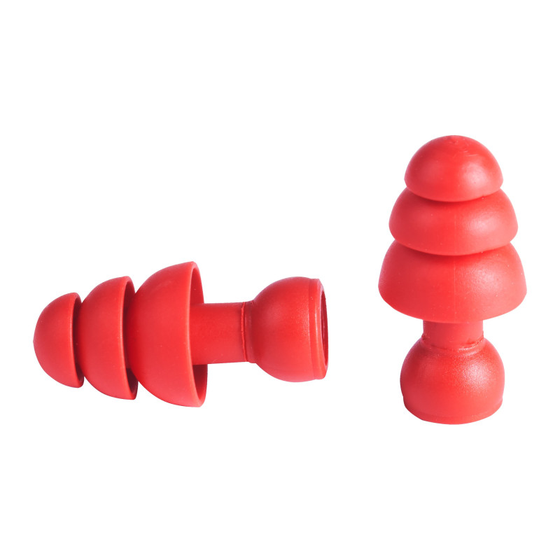 SILICONE POUR BOUCHON D'OREILLE - 5 PAIRES