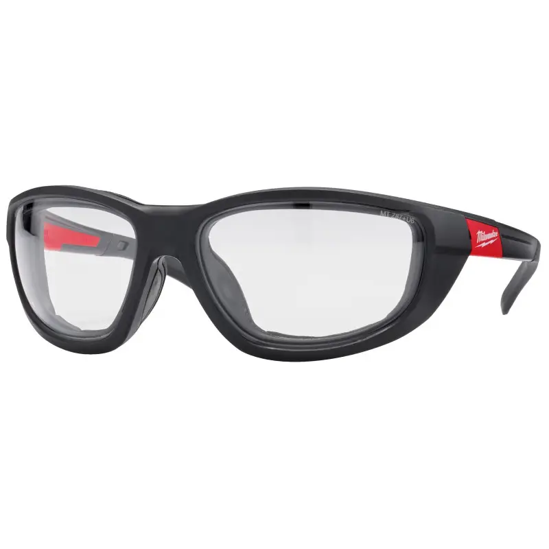 LUNETTES DE SÉCURITÉ CLAIRES HAUTE PERFORMANCE AVEC JOINT AMOVIBLE LUNETTES DE SÉCURITÉ CLAIRES HAUTE PERFORMANCE AVEC JOINT AMOVIBLE