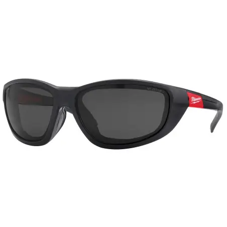 LUNETTES DE SÉCURITÉ TINTÉES HAUTE PERFORMANCE AVEC JOINT AMOVIBLE -1PC
