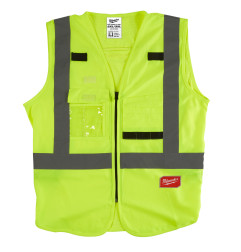 GILET HAUTE VISIBILTÉ JAUNE - L/XL - 1 PC