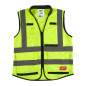 GILET PREMIUM HAUTE VISIBILTÉ JAUNE - L/XL - 1 PC GILET PREMIUM HAUTE VISIBILTÉ JAUNE - L/XL - 1 PC