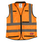 GILET PREMIUM HAUTE VISIBILTÉ ORANGE - XXL - 1 PC GILET PREMIUM HAUTE VISIBILTÉ ORANGE - XXL - 1 PC