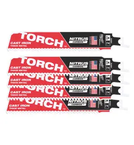 LAME SCIE SABRE TCT TORCH NITRUS 150 (X5)