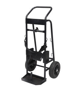 MXF DHT - Chariot pour démolisseur MXF DH25, support batterie intégré, emplacement pour burins. Livré avec sangles