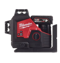 M12 3PLKIT-401P - Laser 3 lignes, vert, haute visibilité, 12V, 4Ah