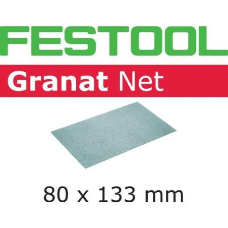 Abrasif maillé STF 80x133 P320 GR NET/50 Granat Net Festool