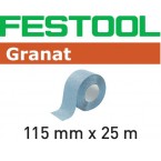 Festool Abrasifs en rouleau 115x25m P80 GR Granat