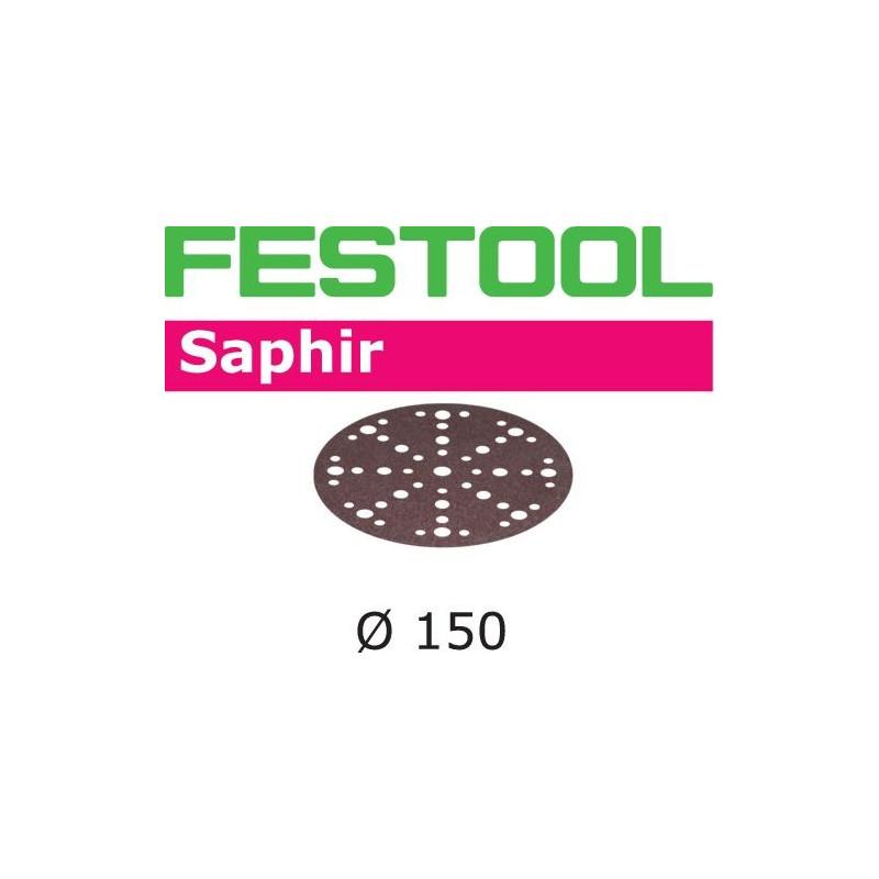 Festool Abrasif STF-D150/48 P80 SA/25 Saphir