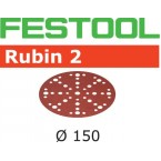 Festool Abrasif STF D150/48 P150 RU2/50 Rubin 2