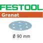 Abrasif STF D90/6 P80 GR/50 Granat Festool