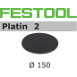Abrasif STF D150/0 S500 PL2/15 Platin 2 Festool
